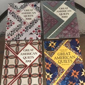 (4) Great American Quilts 1988, 89, 91, 96